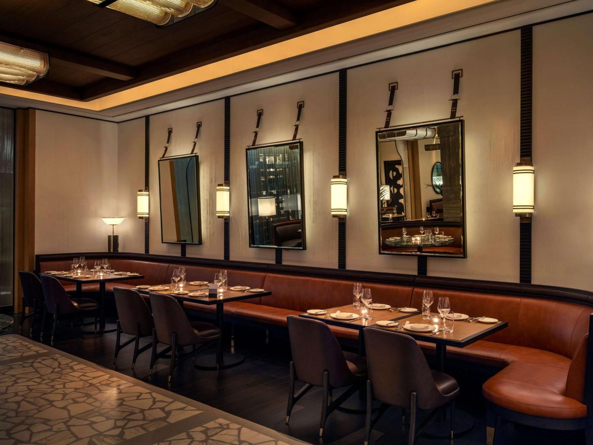 Waldorf Astoria Doha Lusail Ngoại thất bức ảnh Interior of the restaurant