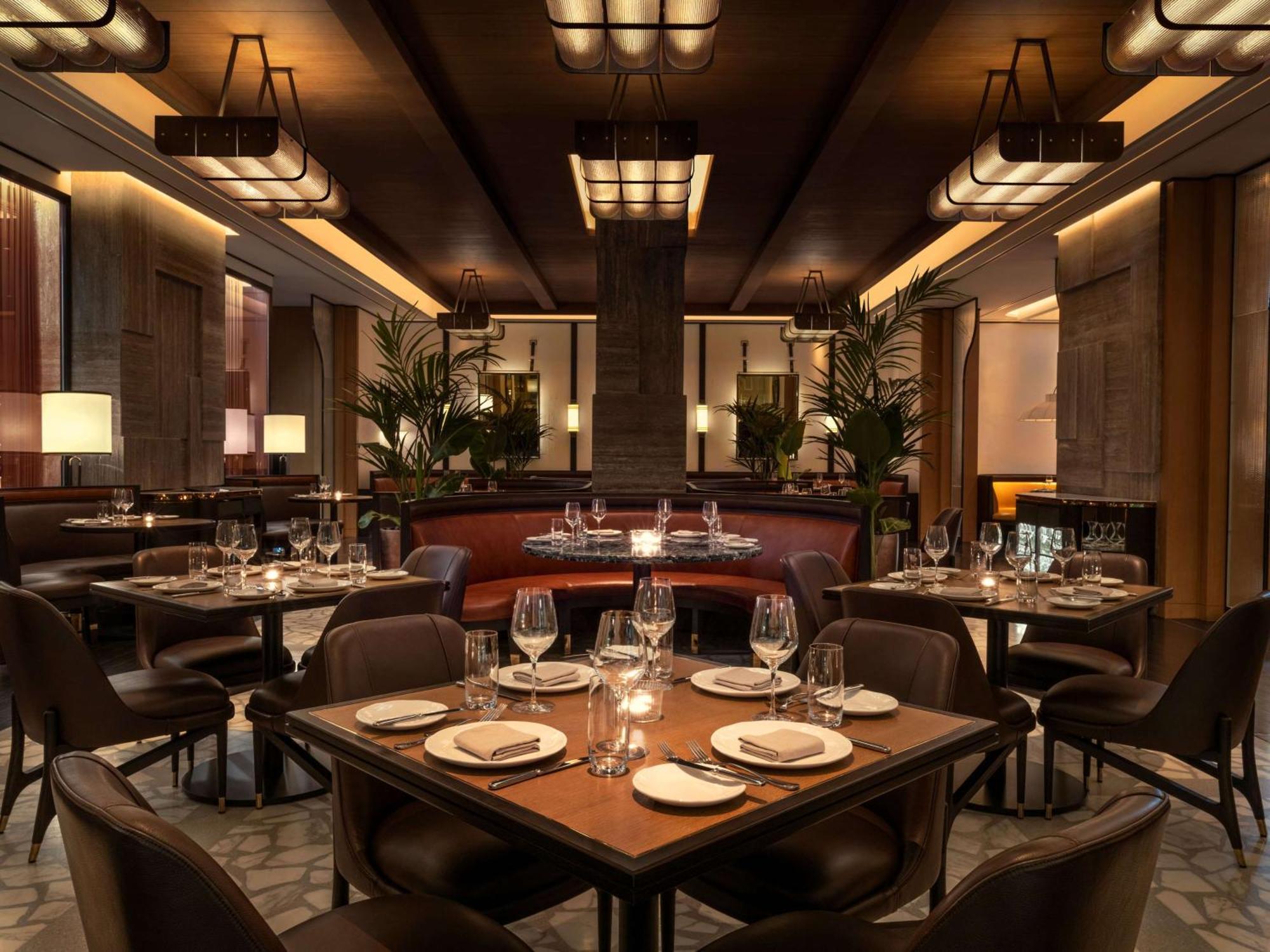 Waldorf Astoria Doha Lusail Ngoại thất bức ảnh The interior of the restaurant
